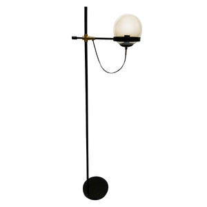 Colby - 64” Mid-Century Modern Floor Lamp Black