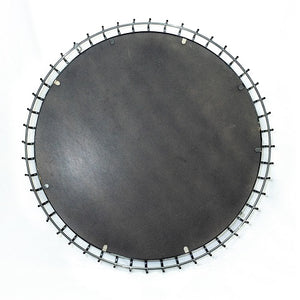 Slate - 29" Round Mirror with Wired Metal Frame