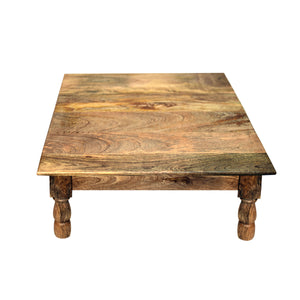 Emerson – Natural, Solid Mango Wood Farmhouse Coffee Table