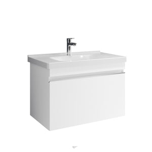 Woody - 31" White Modern Floating Vanity