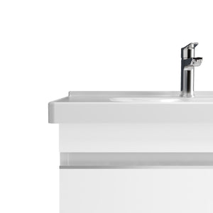 Woody - 31" White Modern Floating Vanity
