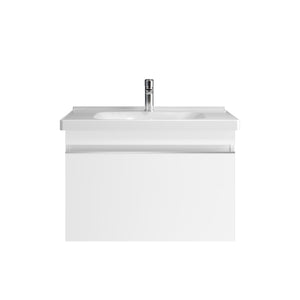 Woody - 31" White Modern Floating Vanity