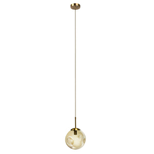 Blanche - Mid-Century Modern 10” Glass Pendant Light