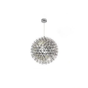Allegra 8" LED-Wrapped Globe Light in Chrome