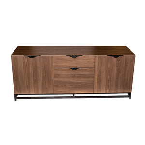 Abu Modern Console Table with Metal Base