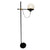 Colby - 64” Mid-Century Modern Floor Lamp Black