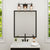 Emma - Large Black Metal 3-Light Bathroom Vanity Light with Clear Glass Shades Vanity Sconce