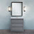 Liam - 30" Grey, Modern Transitional Freestanding Vanity