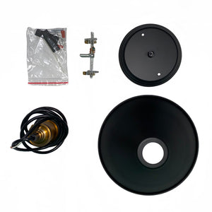 Jeremy Industrial Pendant Light, Small