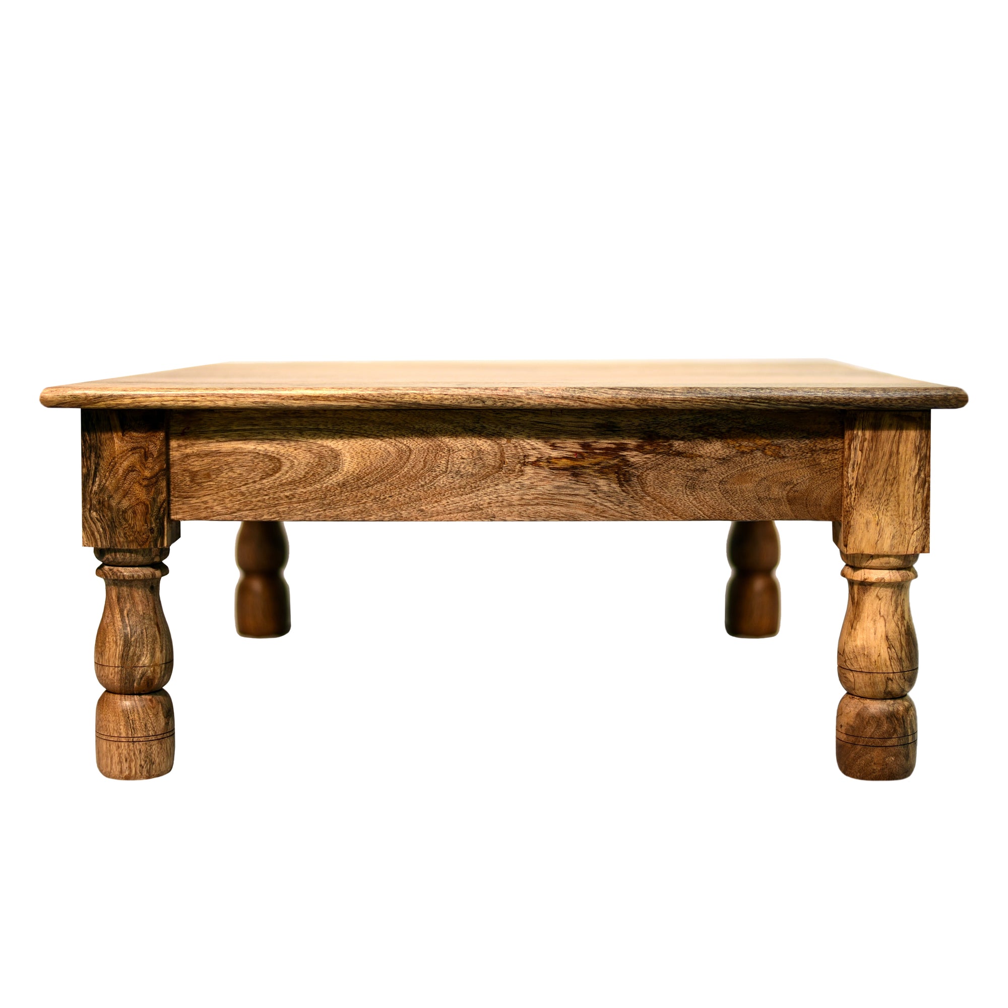 Emerson – Natural, Solid Mango Wood Farmhouse Coffee Table