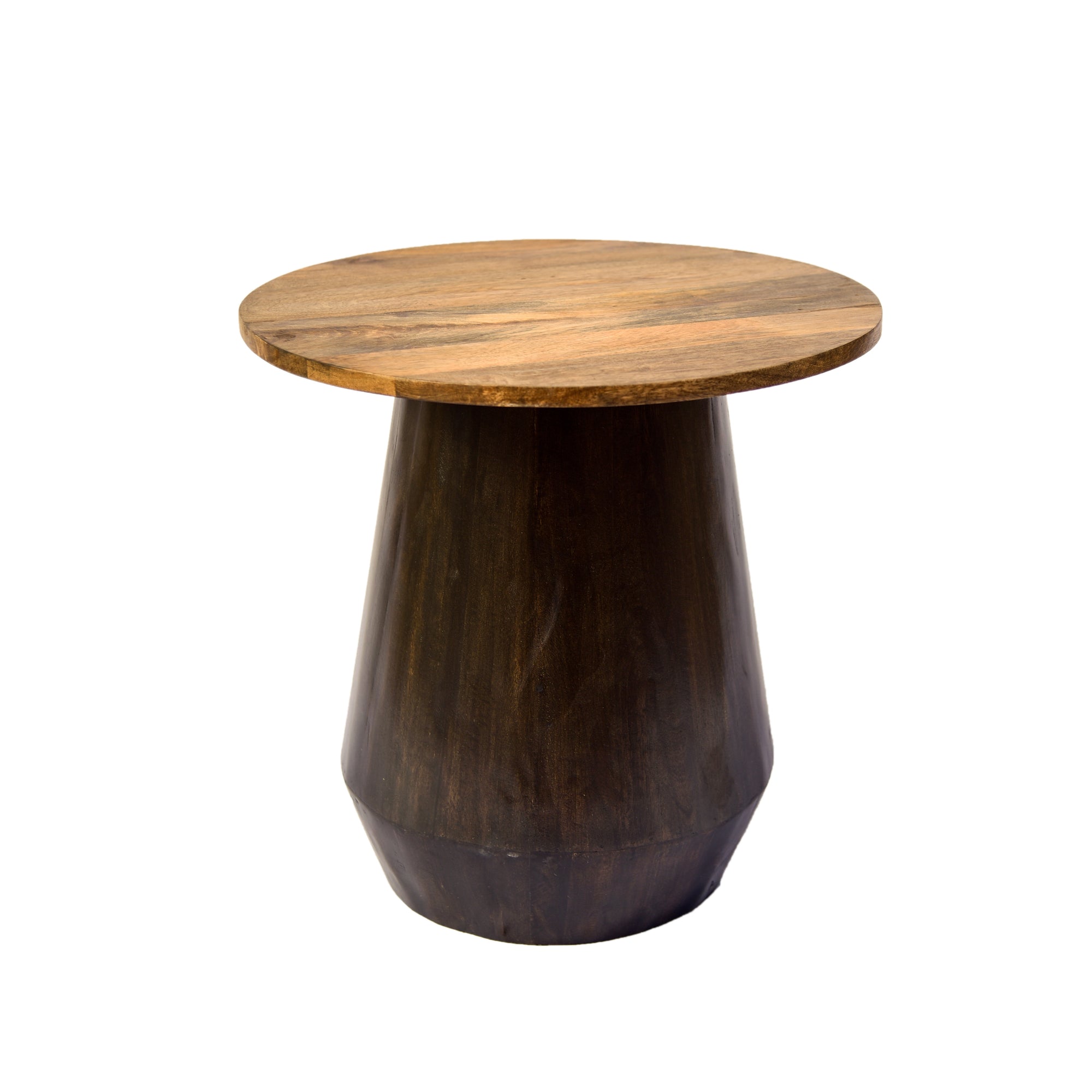 Harper – Natural, Solid Mango Wood Modern End Table