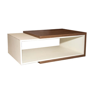 Sai Mid-Century Modern Linear Coffee Table