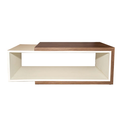 Sai Mid-Century Modern Linear Coffee Table