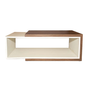 Sai Mid-Century Modern Linear Coffee Table