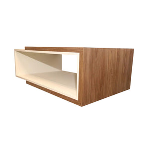 Sai Mid-Century Modern Linear Coffee Table