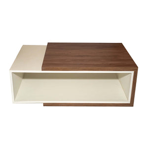 Sai Mid-Century Modern Linear Coffee Table