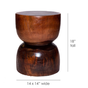 Febry Saur Wood End Table