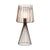 Lana - 20” Industrial Metal Table Lamp with Iron Cage Shade and Base
