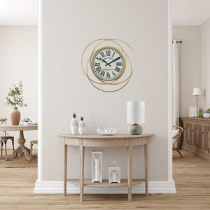 Kensington - 28" Large Grand Central Station Clock in Gold Finish